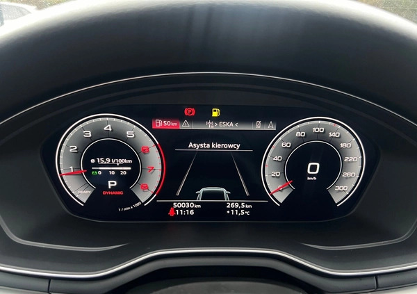 Audi A4 cena 149900 przebieg: 50030, rok produkcji 2022 z Międzychód małe 631